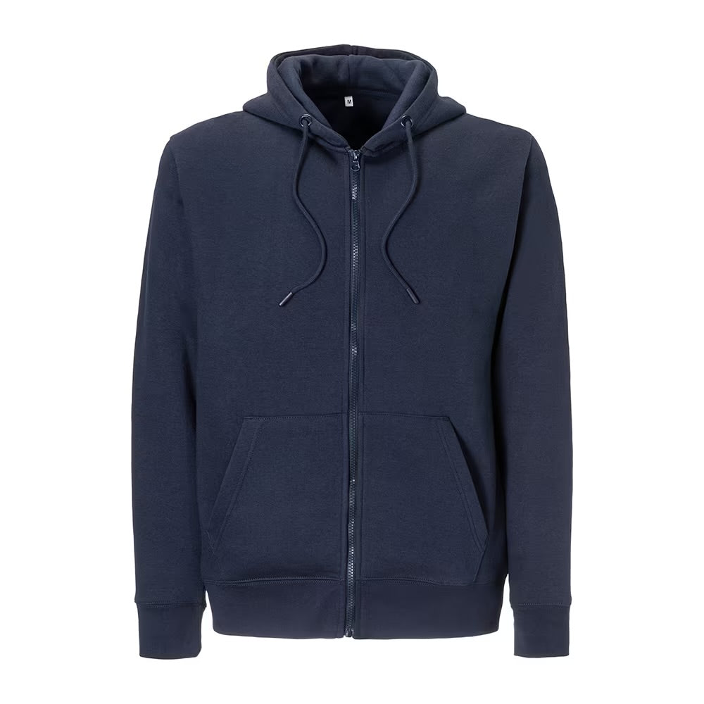 Felpa Zip Cappuccio